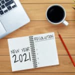 2021 resolutions on calendar